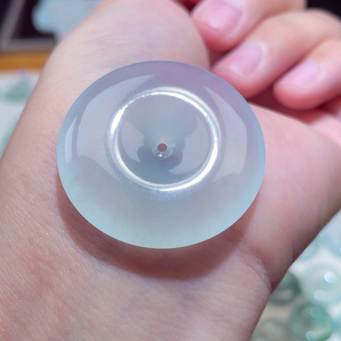 颈饰未镶嵌翡翠扣子