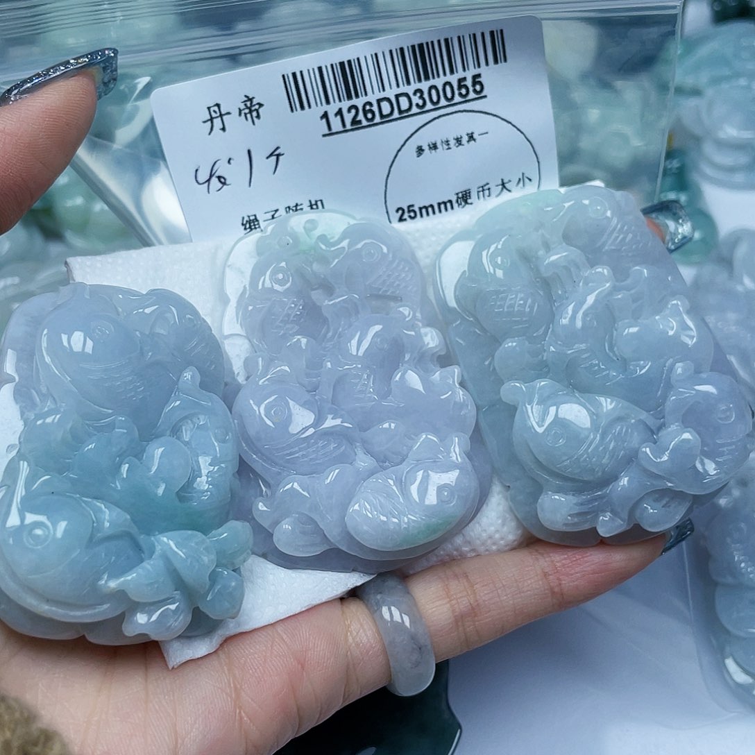 吊坠(不含链)未镶嵌翡翠多样性发其一