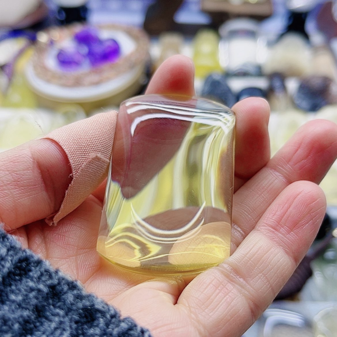 【闪购商品】水晶无事牌未镶嵌