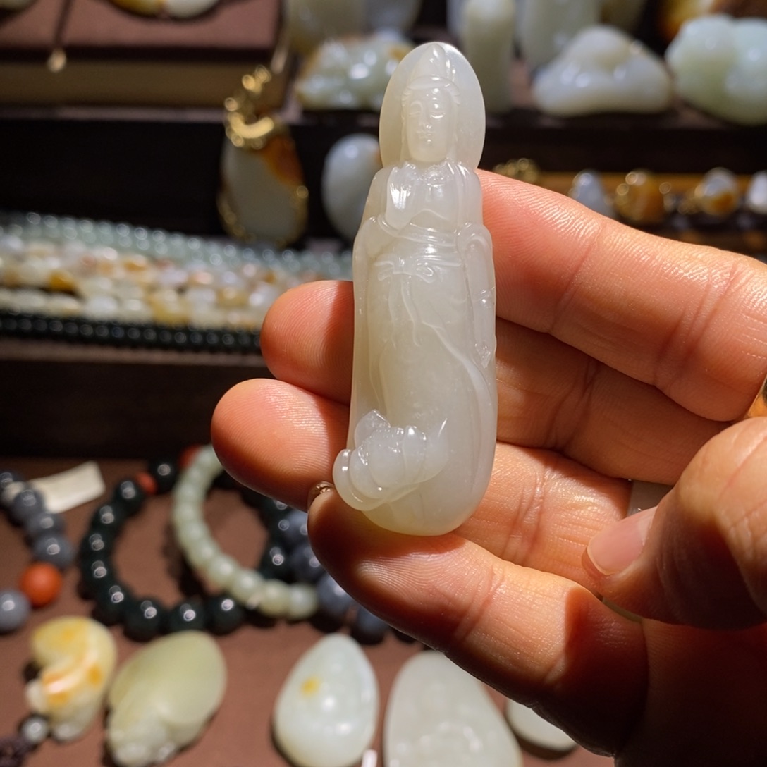 和田玉挂件未镶嵌