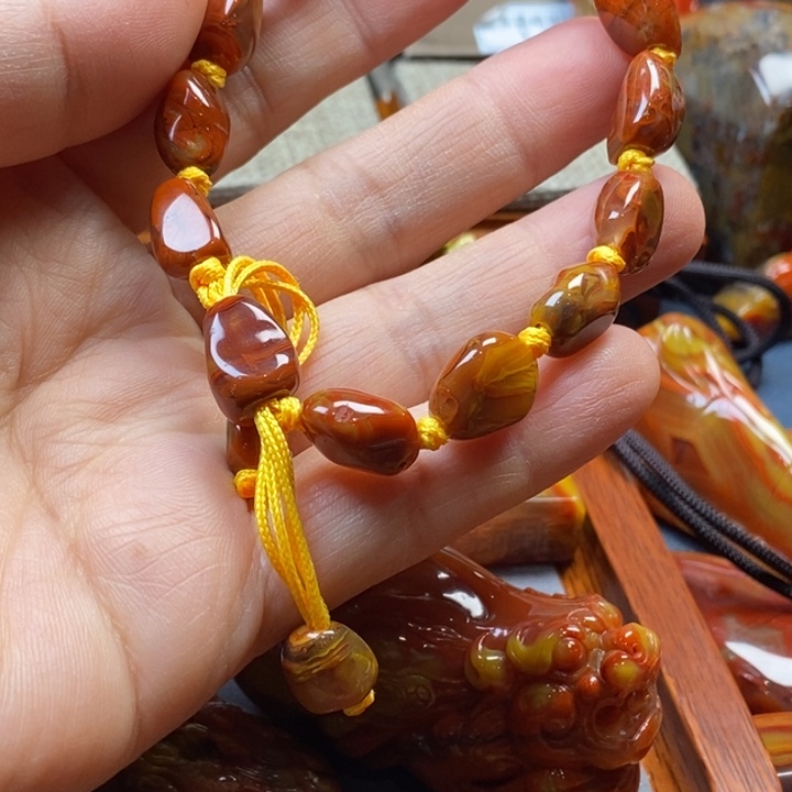 玛瑙/玉髓吊坠(不含链)未镶嵌