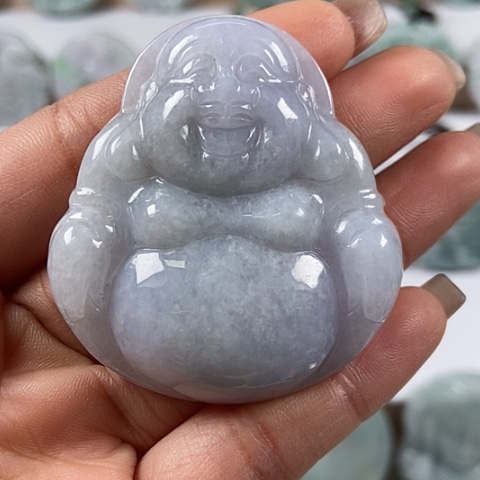 翡翠颈饰未镶嵌佛福利有工具痕福利