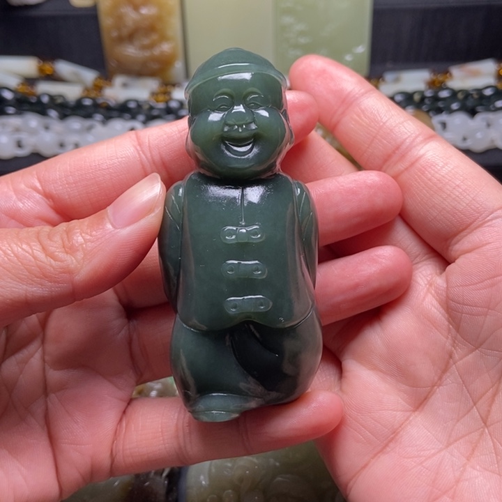 颈饰未镶嵌和田玉