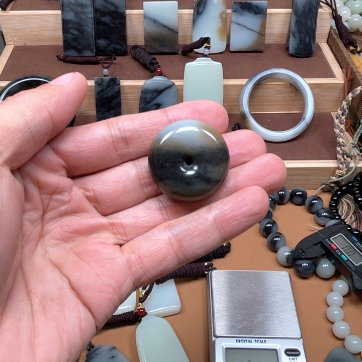 和田玉平安扣未镶嵌