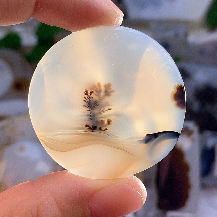 玛瑙/玉髓颈饰足银镀金镶嵌