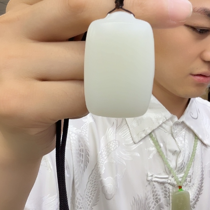 零***肆和田玉（白玉）未镶嵌颈饰