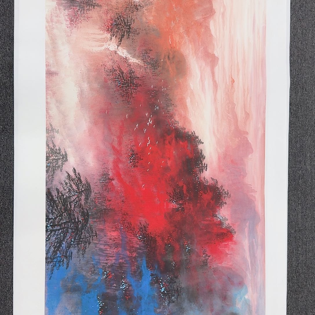 国画多次参加国内外大型国际