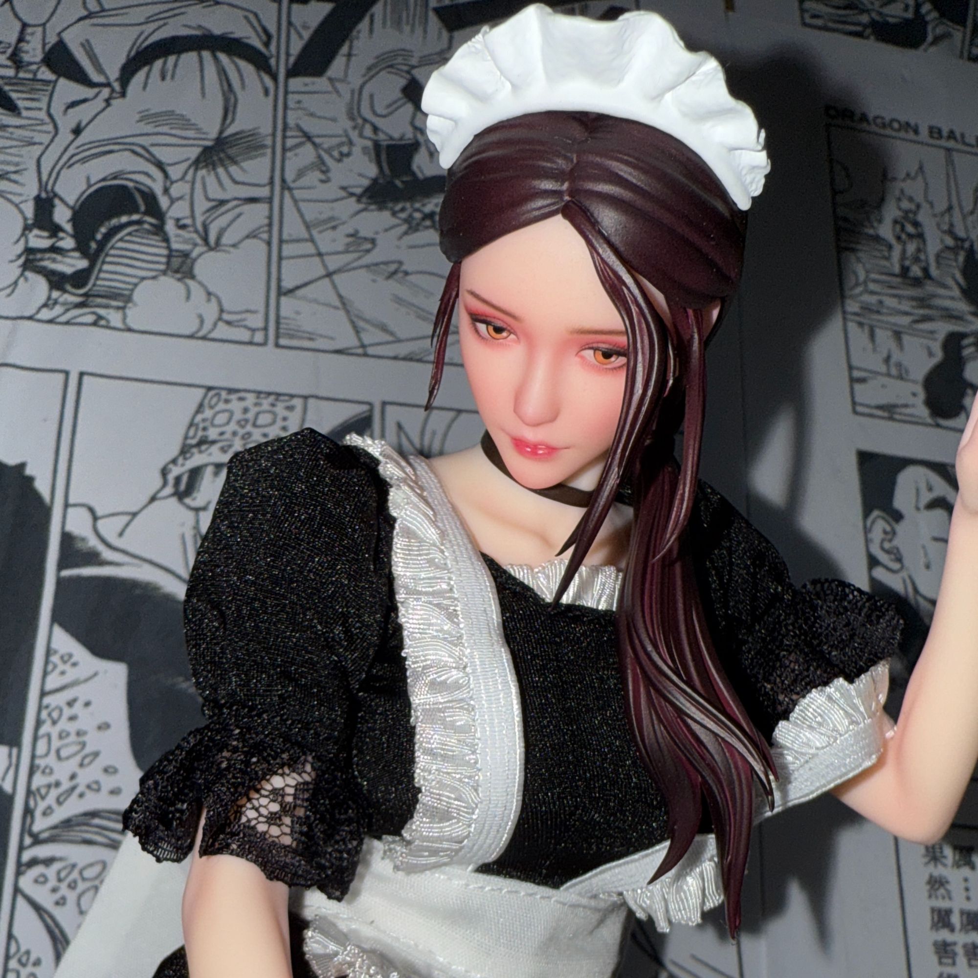 She is real * Bearpanda ×Lou LL  1/6--女仆手办 超写实