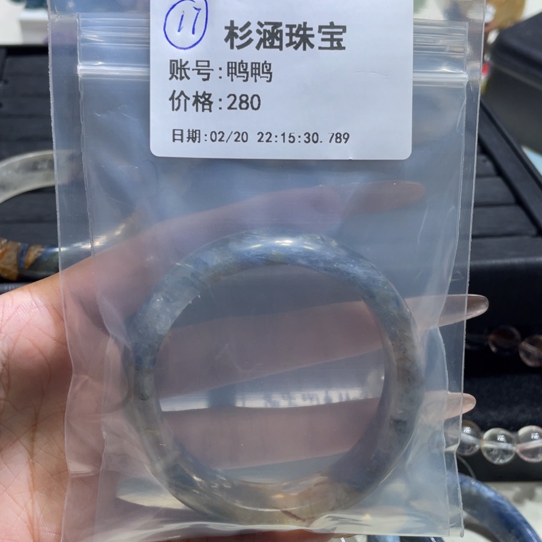 水晶手链未镶嵌手镯