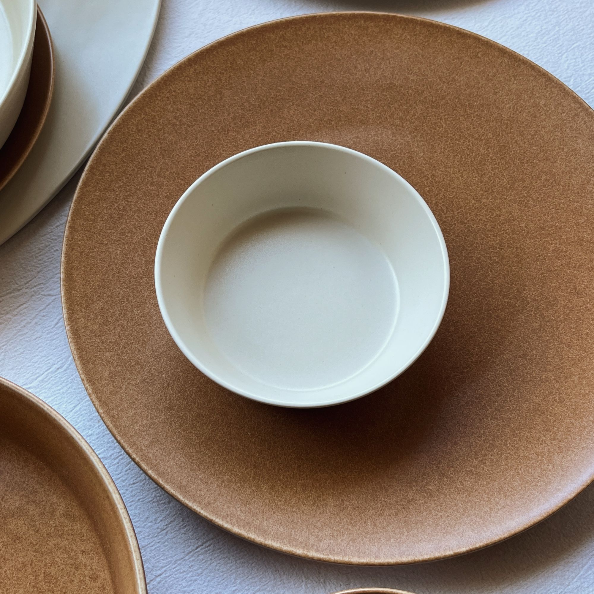 【瑕疵】Camus say翁布里亚 5英寸小碗-米白色 12.5×4.5cm 290ml