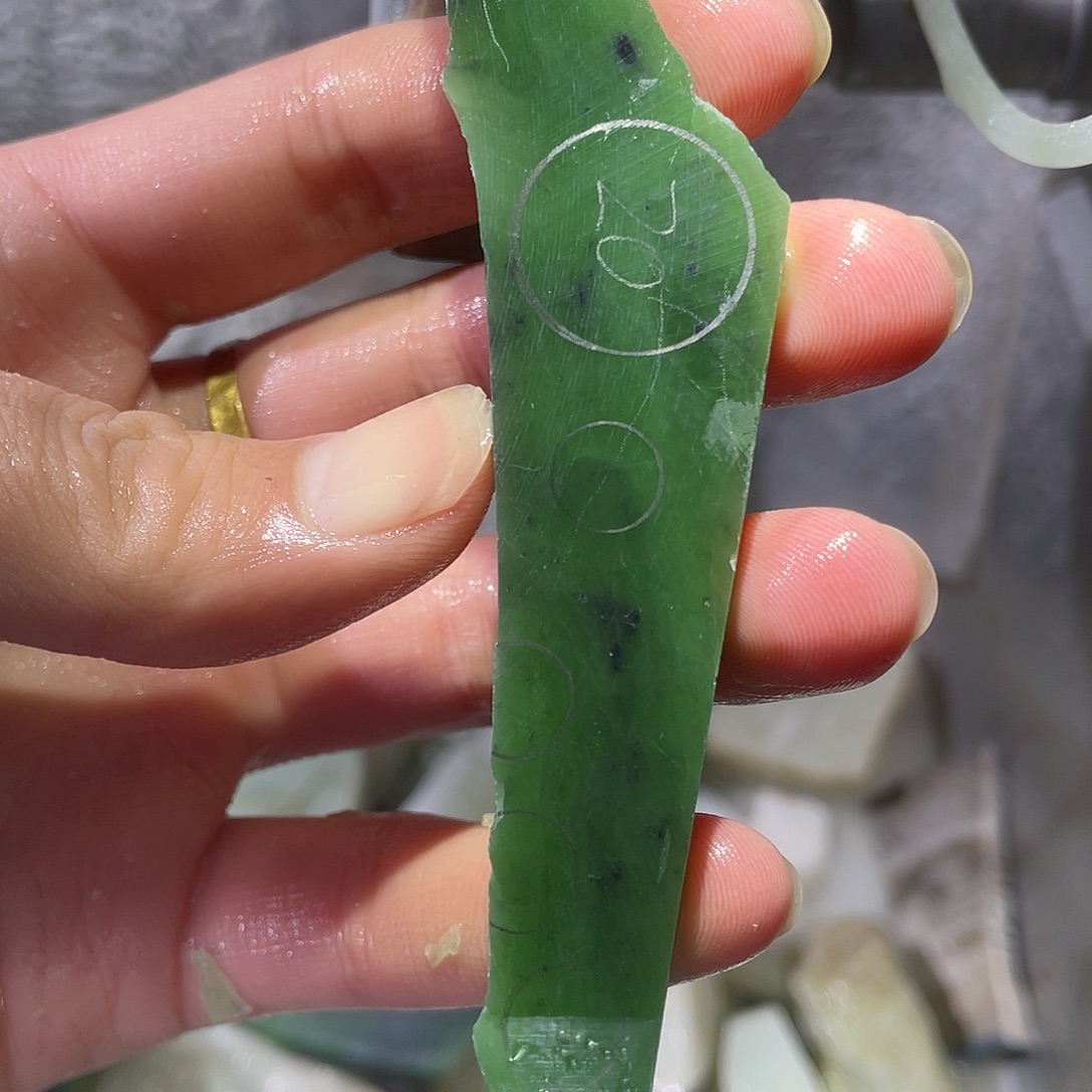 和田玉（白玉）未镶嵌车挂