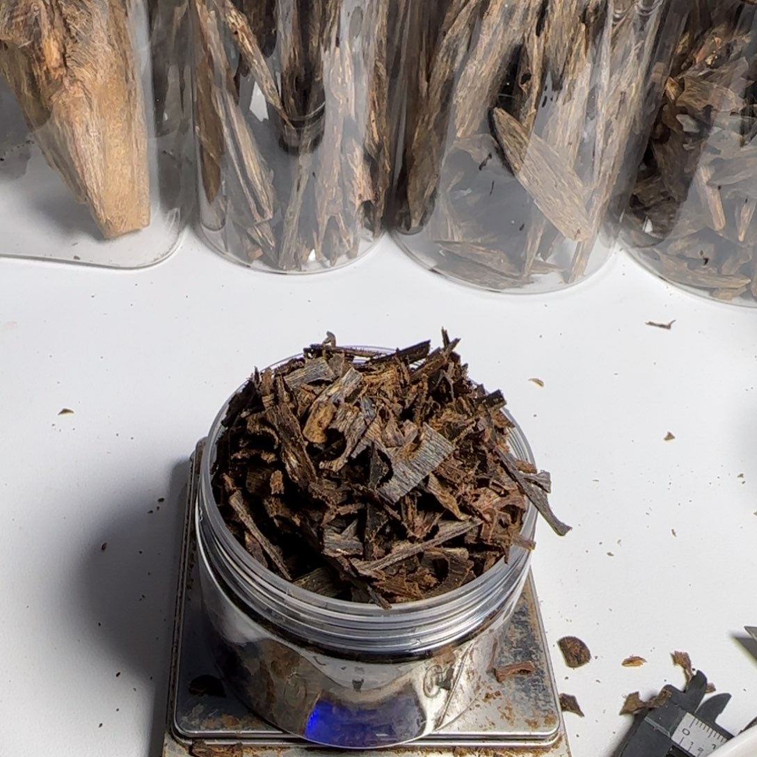 斑纹漆（虎斑木）磊*`海南红骨沉水100克