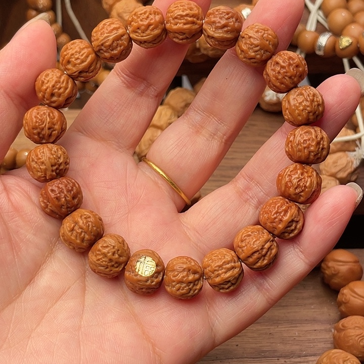 核桃手串/手链反油小秋子单标12mm左右