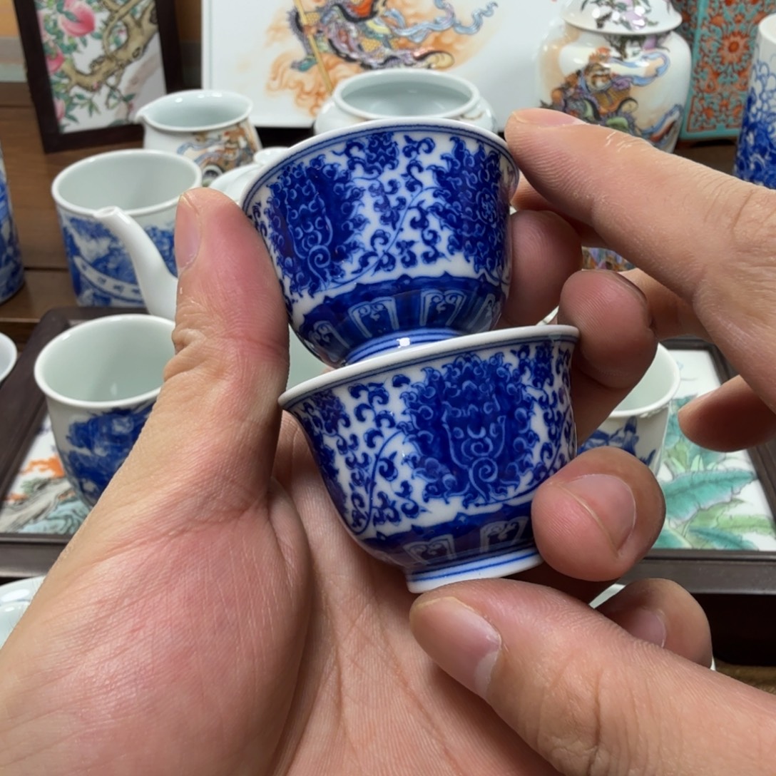 木***月全手工全手绘陶瓷