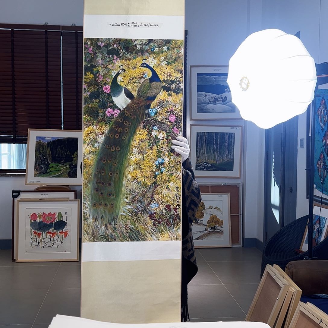 版画亲签限量版画S