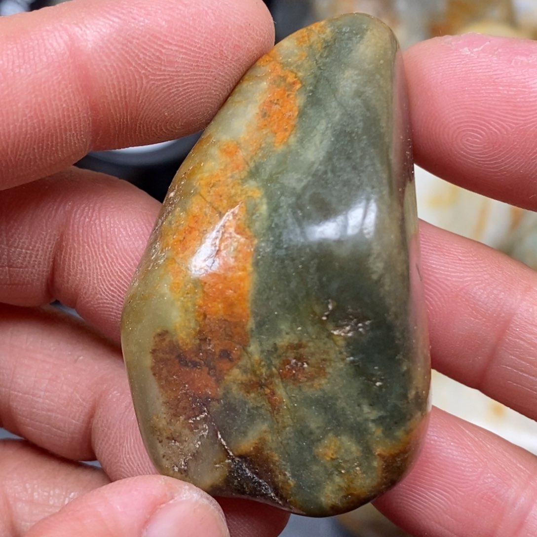 和田玉（糖玉）挂件未镶嵌