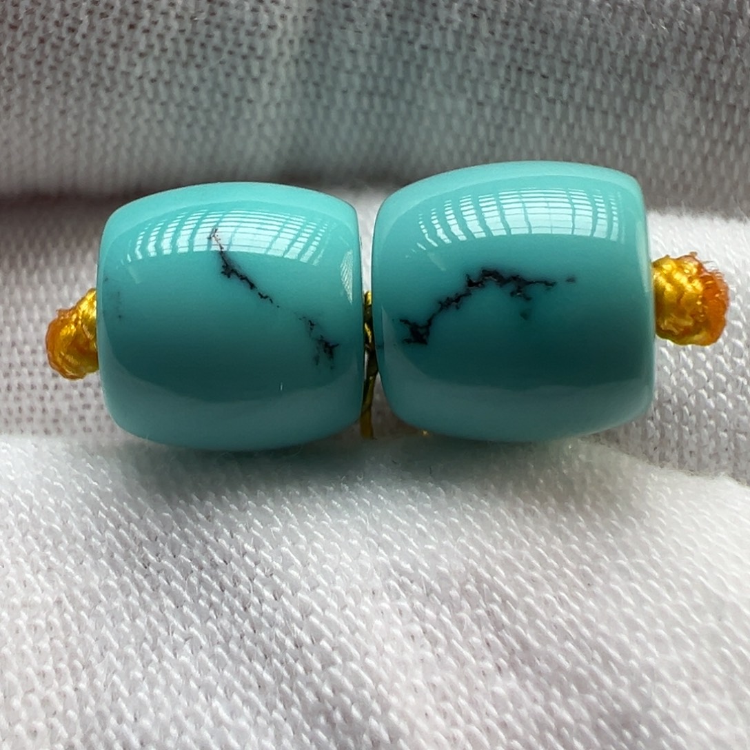 绿松石未镶嵌配饰8.4×7.7