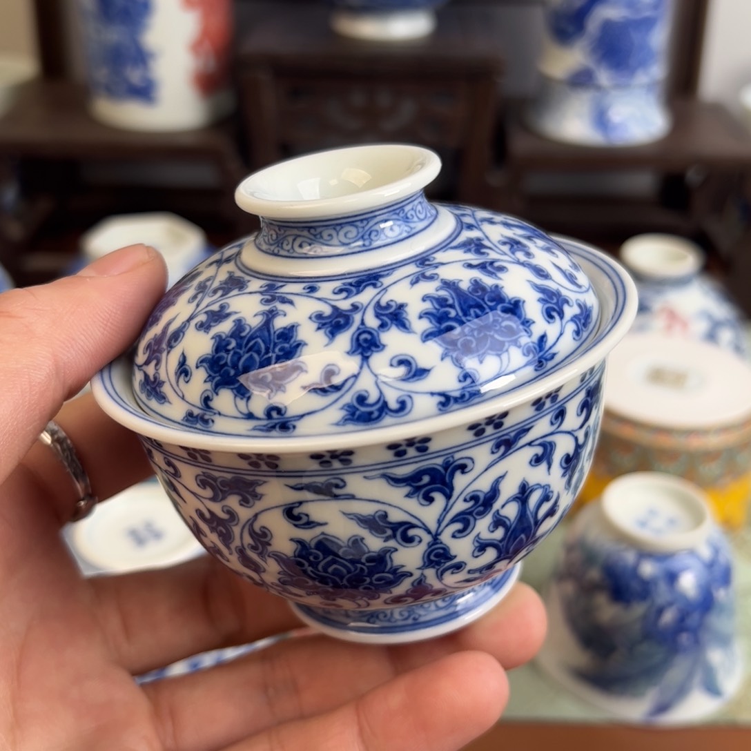 瓷片景德镇瓷器手工手绘