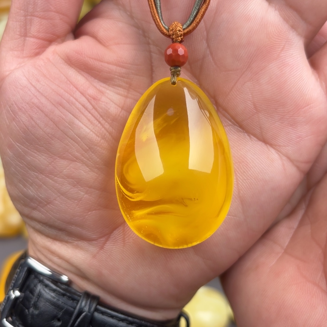 琥珀裸石未镶嵌纯天然蜜蜡