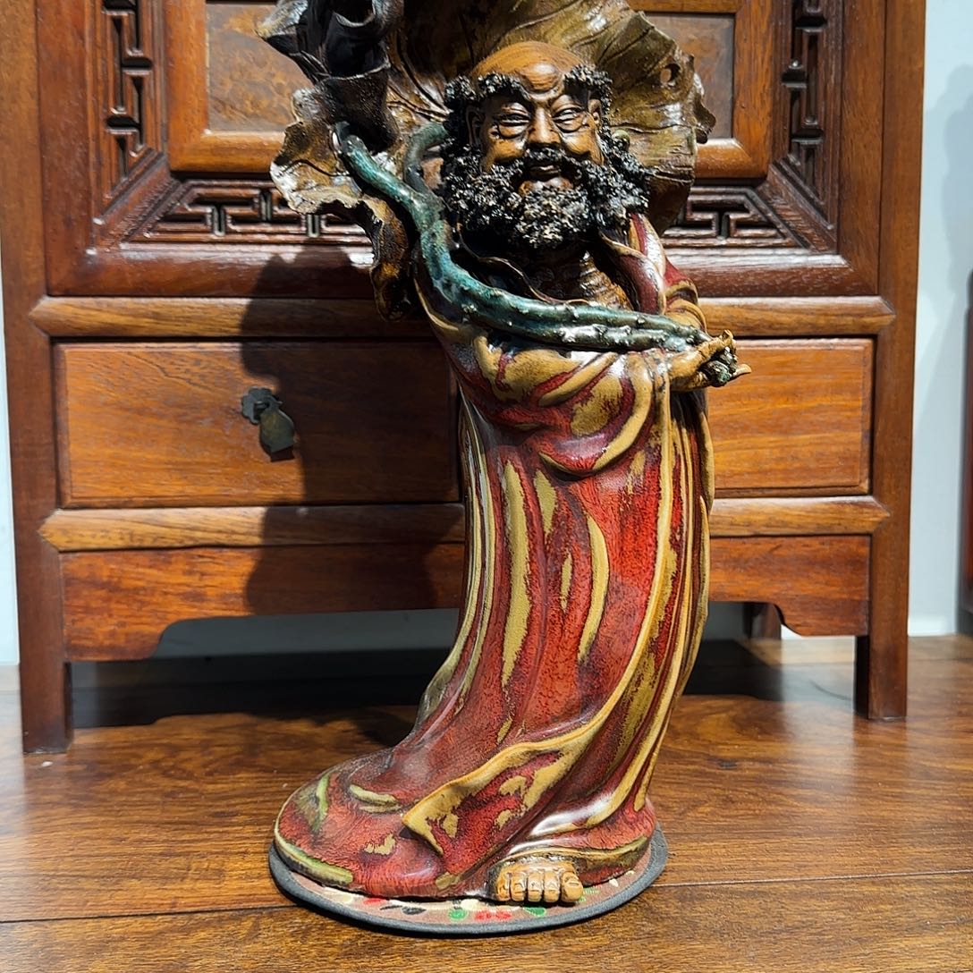 奇***贝达摩摆件一个高31厘米