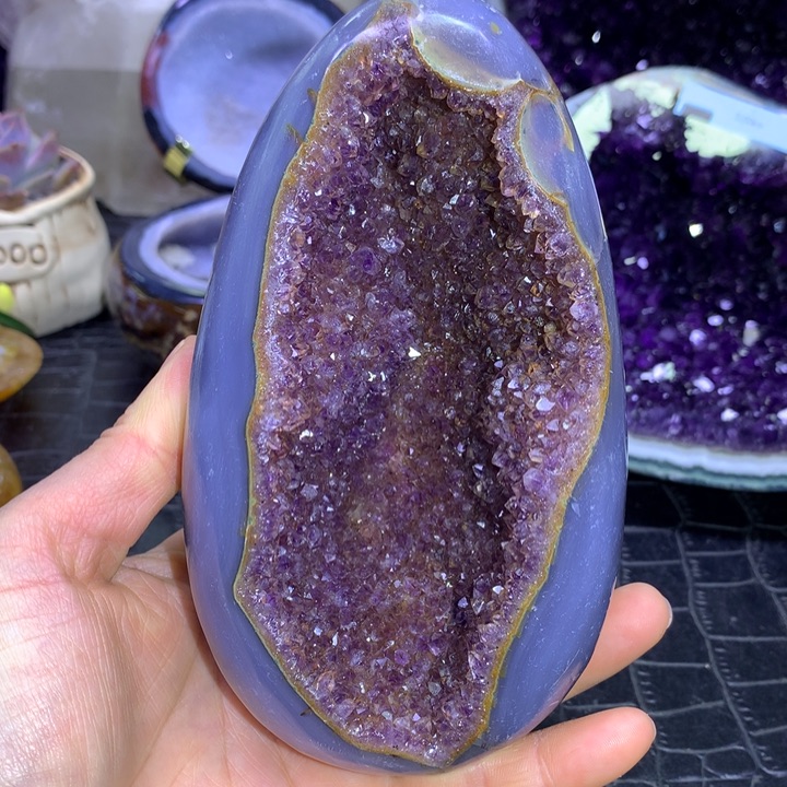 水晶福利抛光蛋未镶嵌