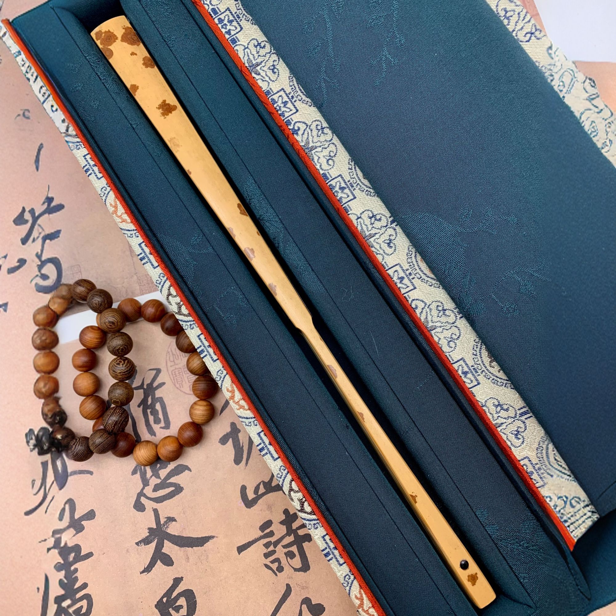 【多多】黄传栋花竹折扇