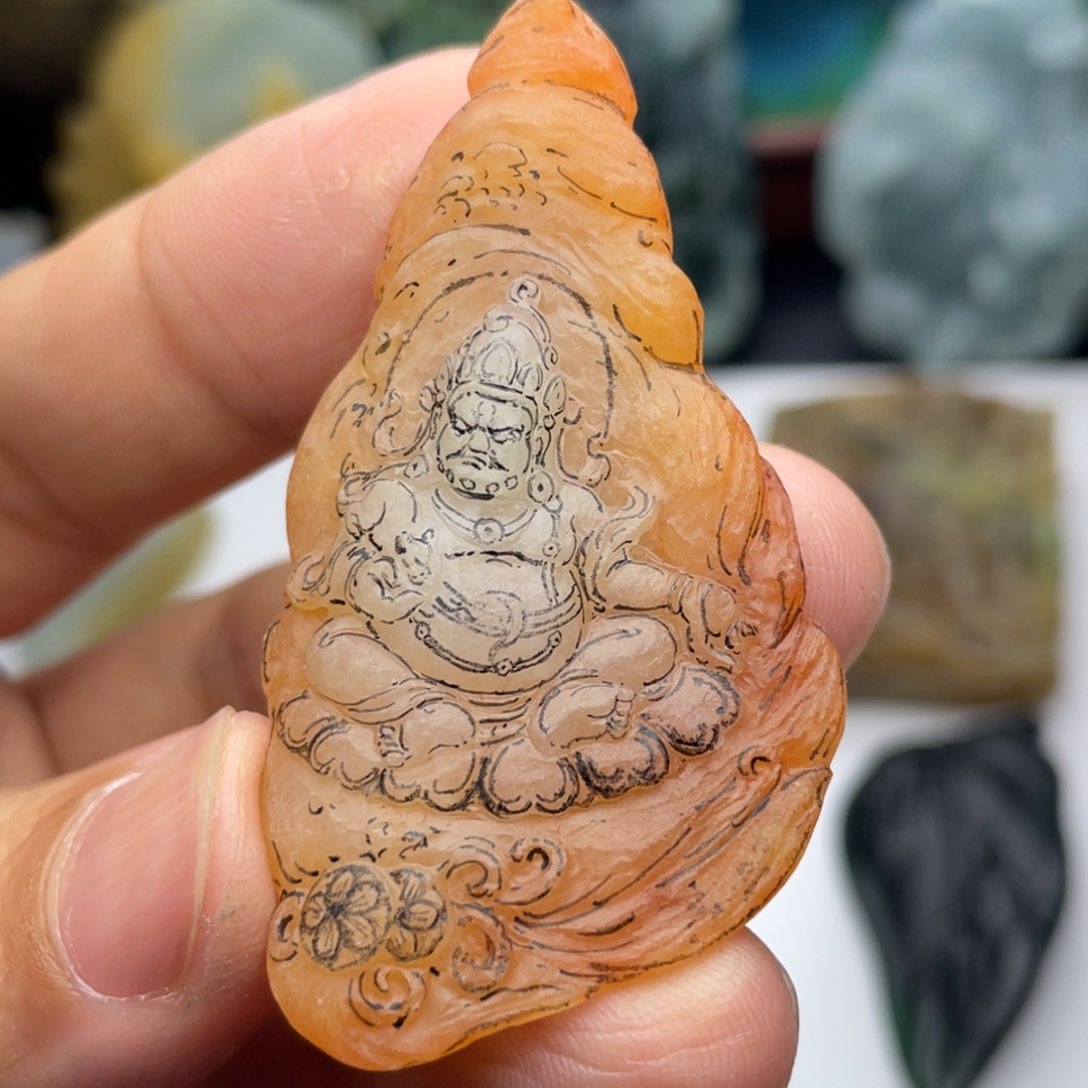 定制翡翠未镶嵌烟**愁定制