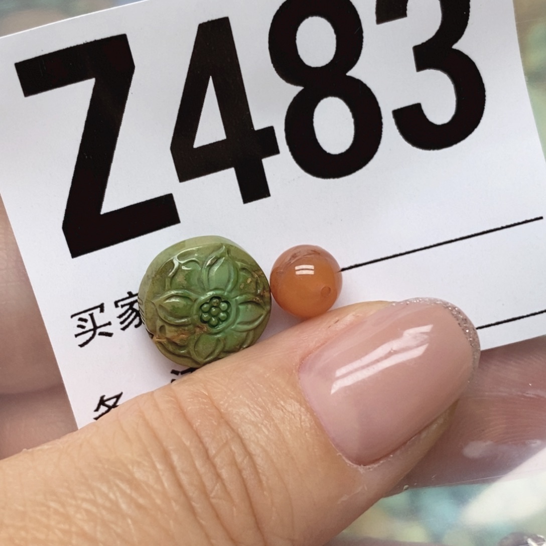 南红玛瑙未镶嵌配饰