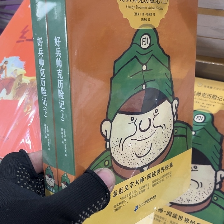 好兵帅克历险记。 上下两册