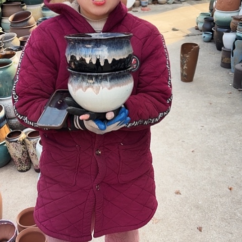 口19高12瑕疵盆子 