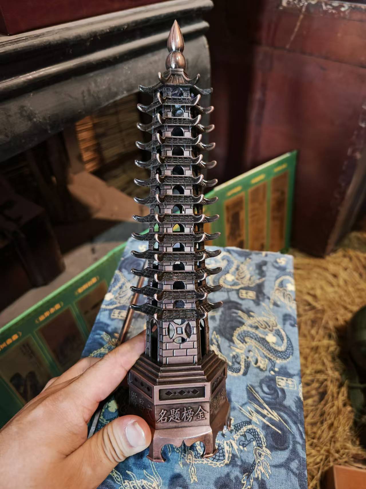 家居饰品   文昌塔 流水家居摆件工艺品