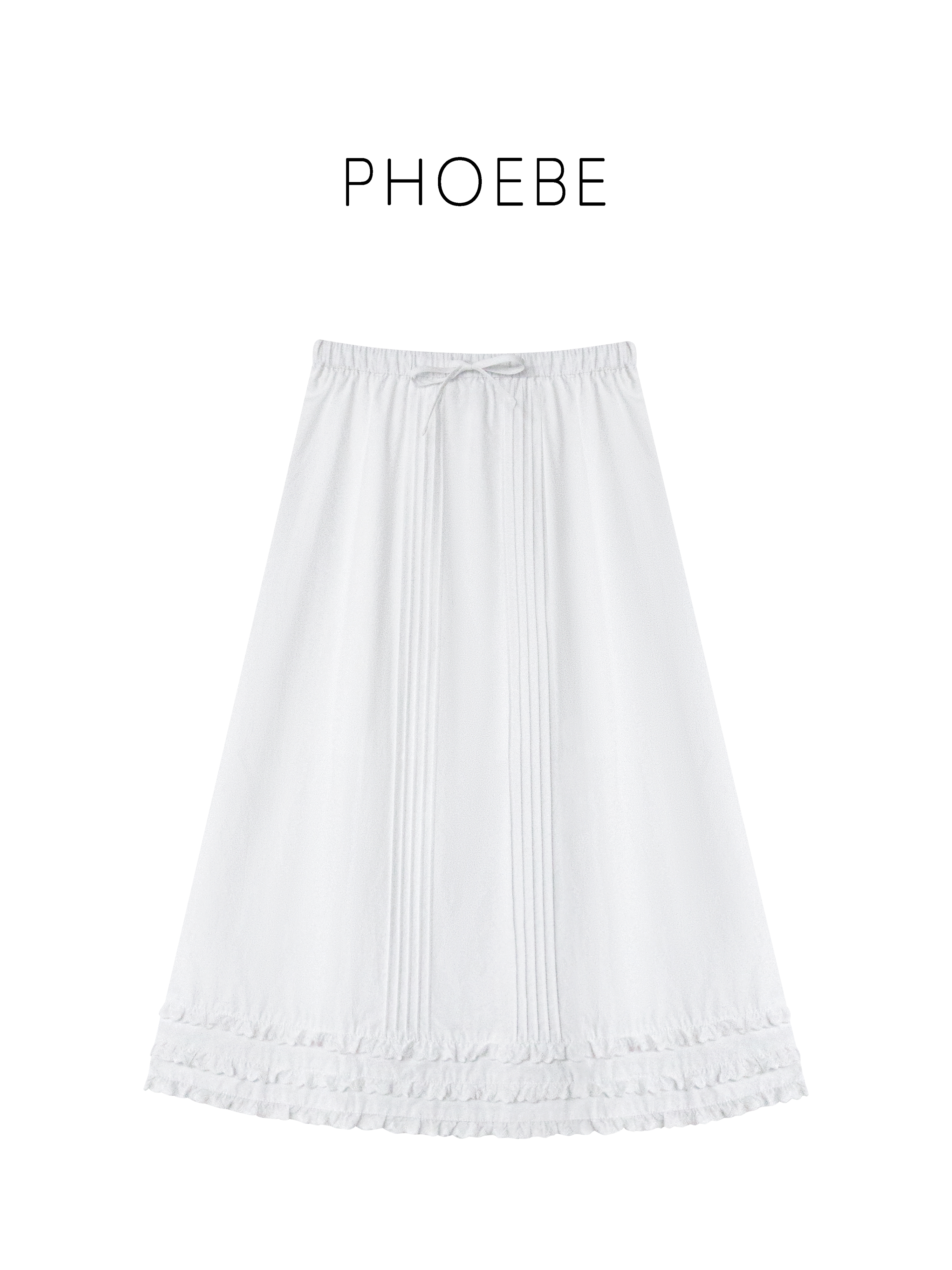 【T恤伴侣】PHOEBE叶姐 春季新款显瘦半身裙CC5207118D
