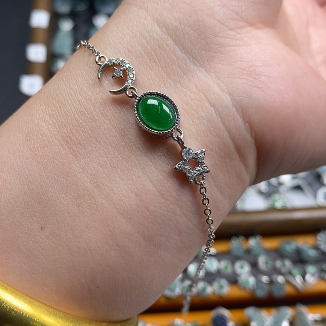 未镶嵌挂件翡翠翡翠