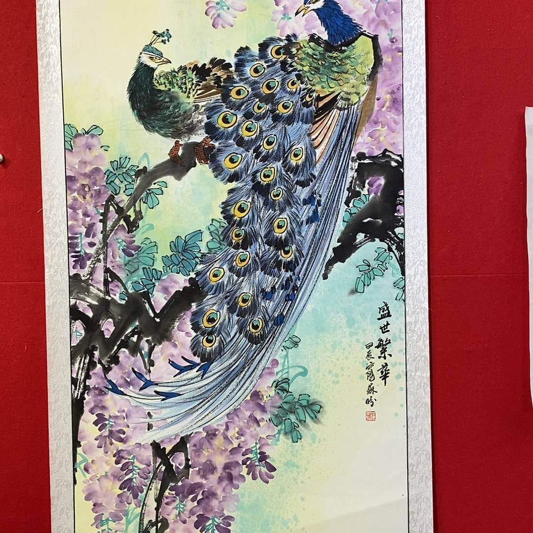 国画sp丹苏盼老师作品