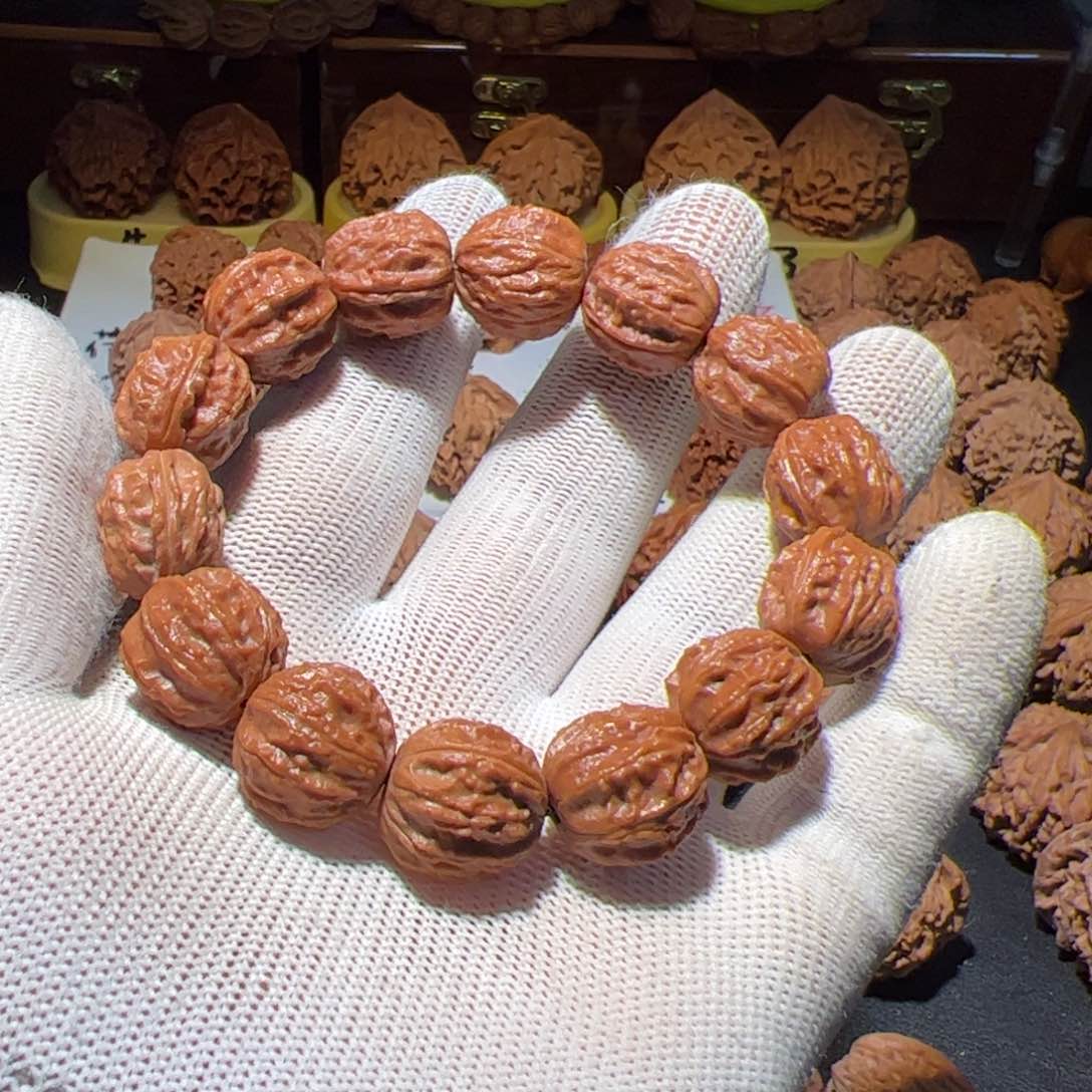 文玩核桃吊坠藕*爆肉小灯笼