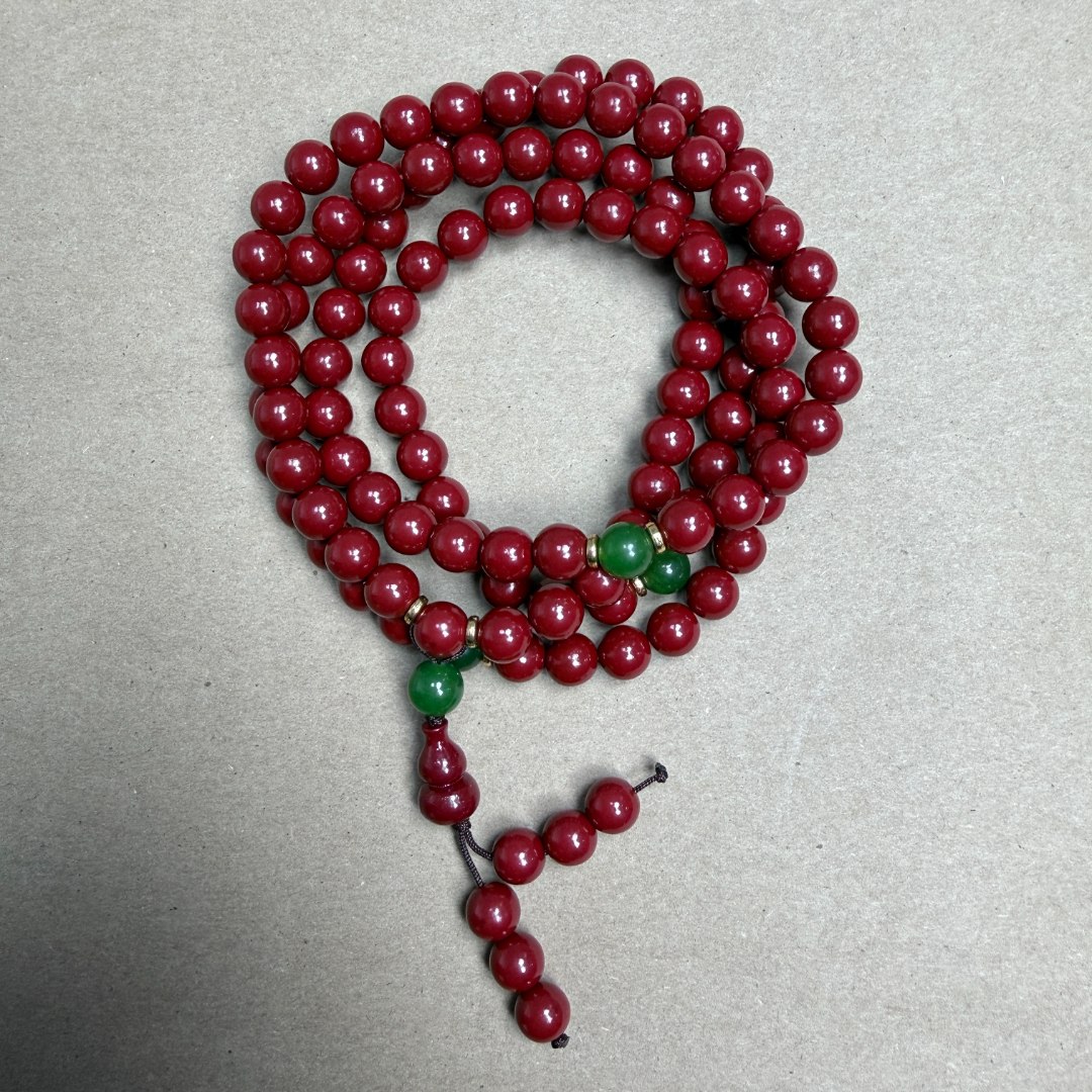 含辰砂工艺品【极物文轩精选】多圈女款ZS时尚手串CK133