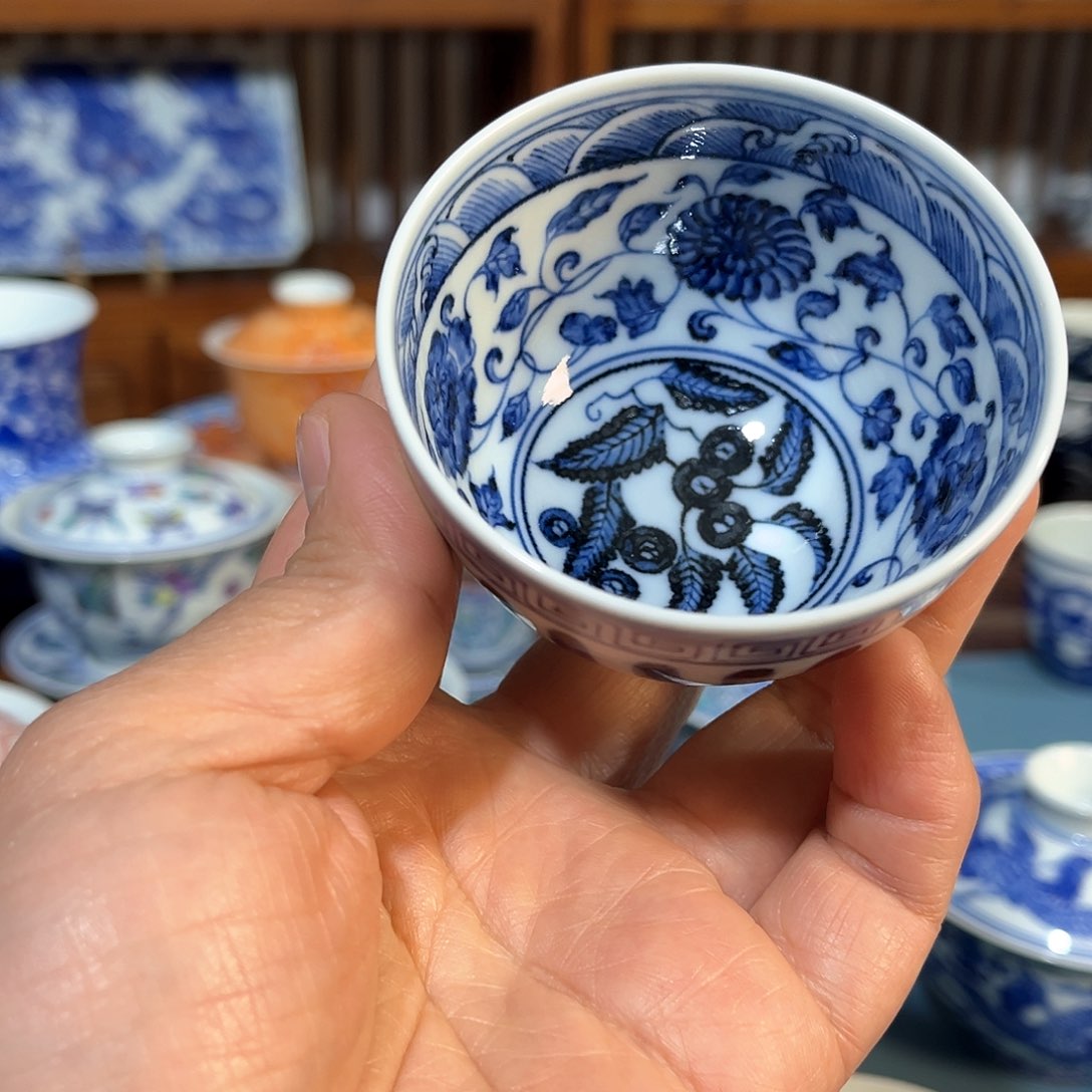 陈*錡镇堂手工手绘杯子