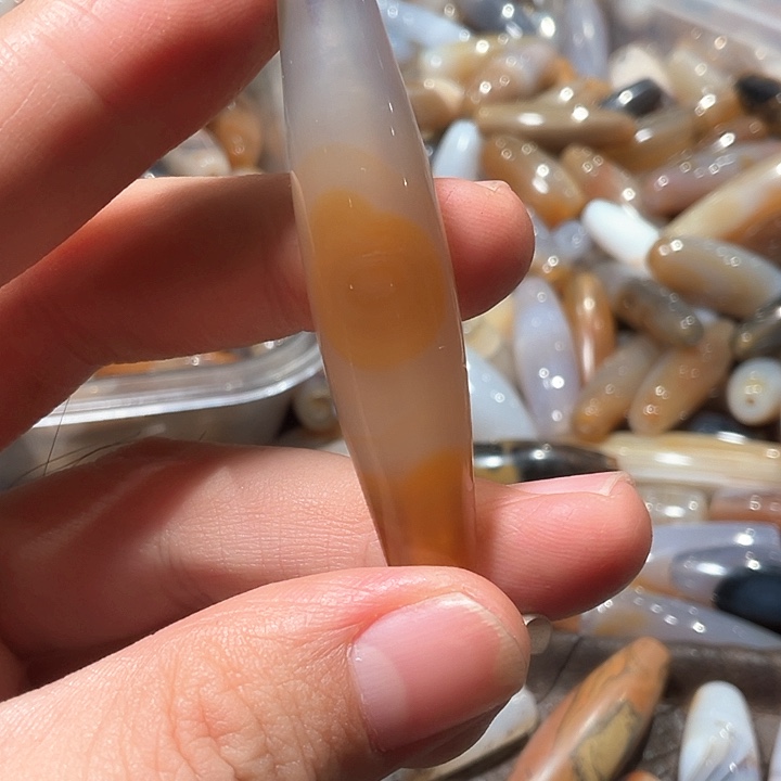 玛瑙/玉髓吊坠(不含链)未镶嵌