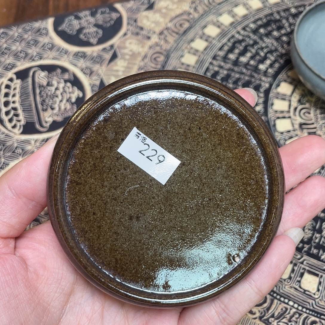 茶盏229 福临号建盏柴烧薄胎微瑕