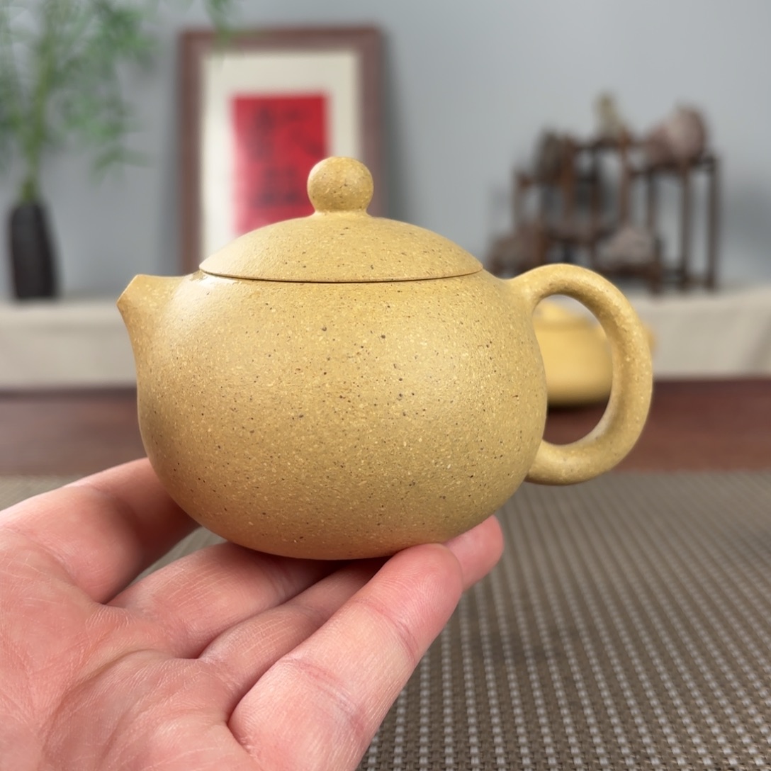 紫砂茶壶黄龙山原矿紫砂壶