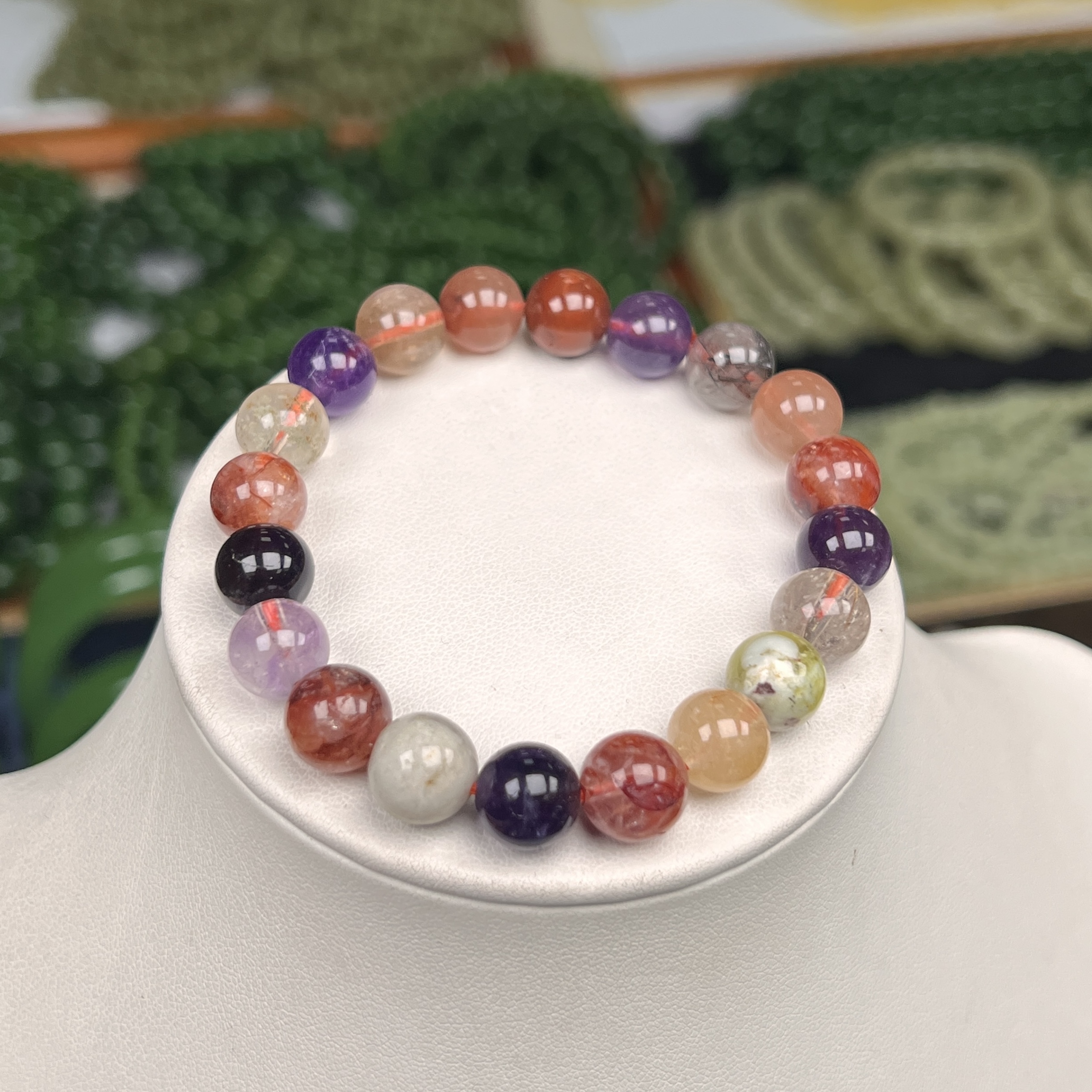 水晶多宝手串卡9m-H01