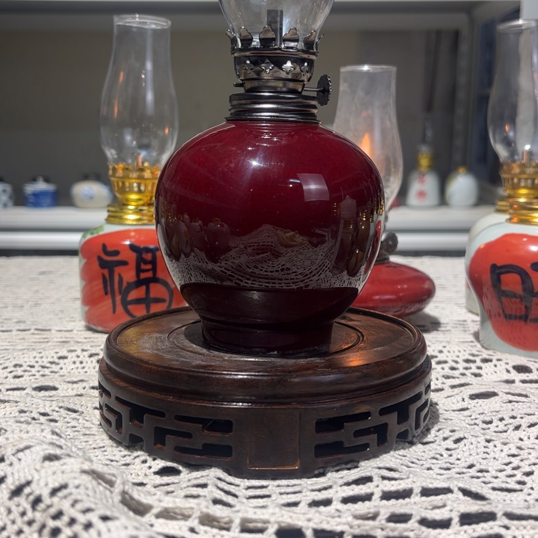 摆件景德镇陶瓷香薰灯