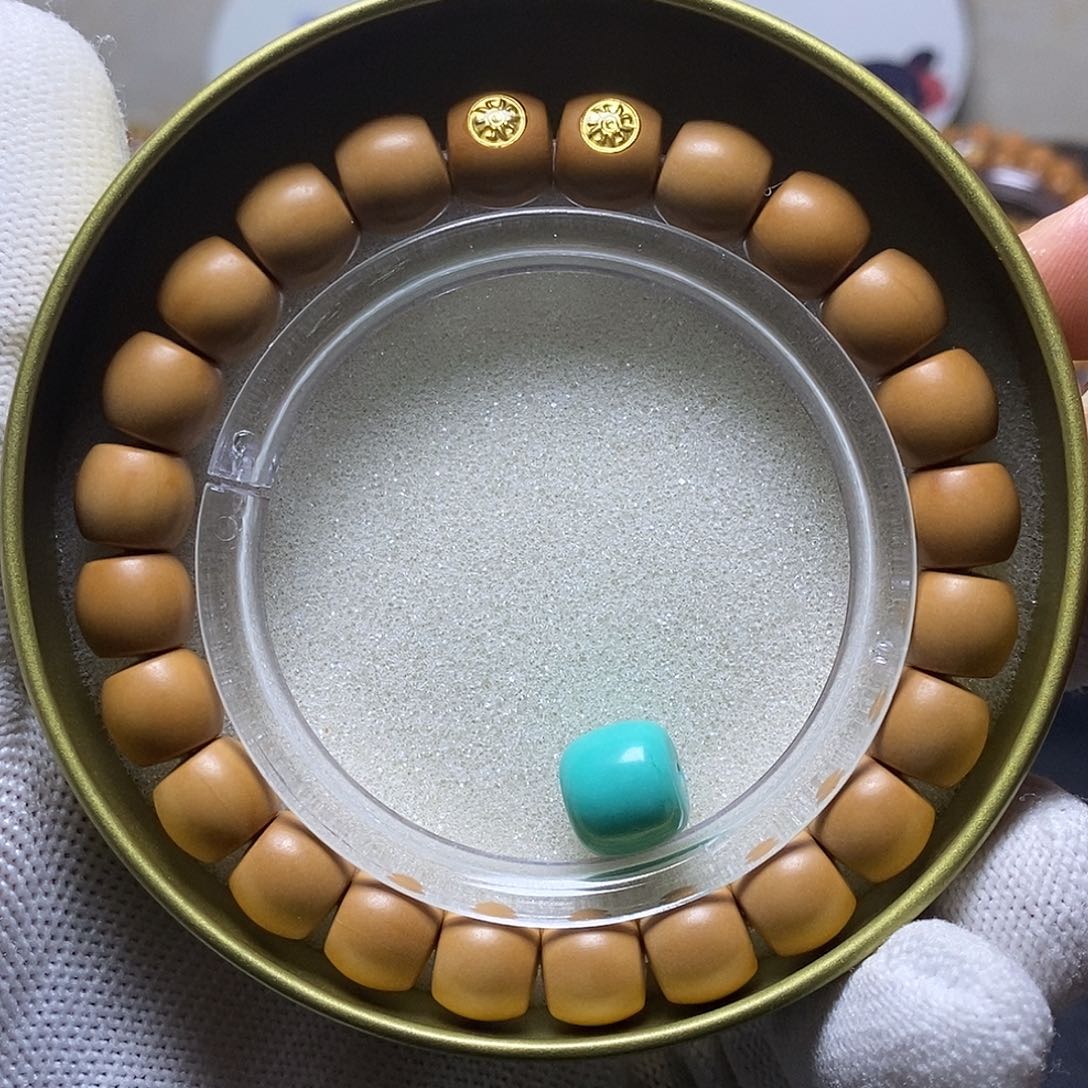 猴头核桃手串双18k金标高配毕业原皮柔光直切10左右138号