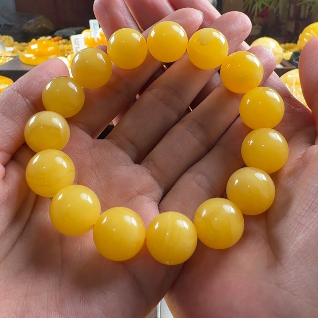 未镶嵌毛衣链蜜蜡小**兔