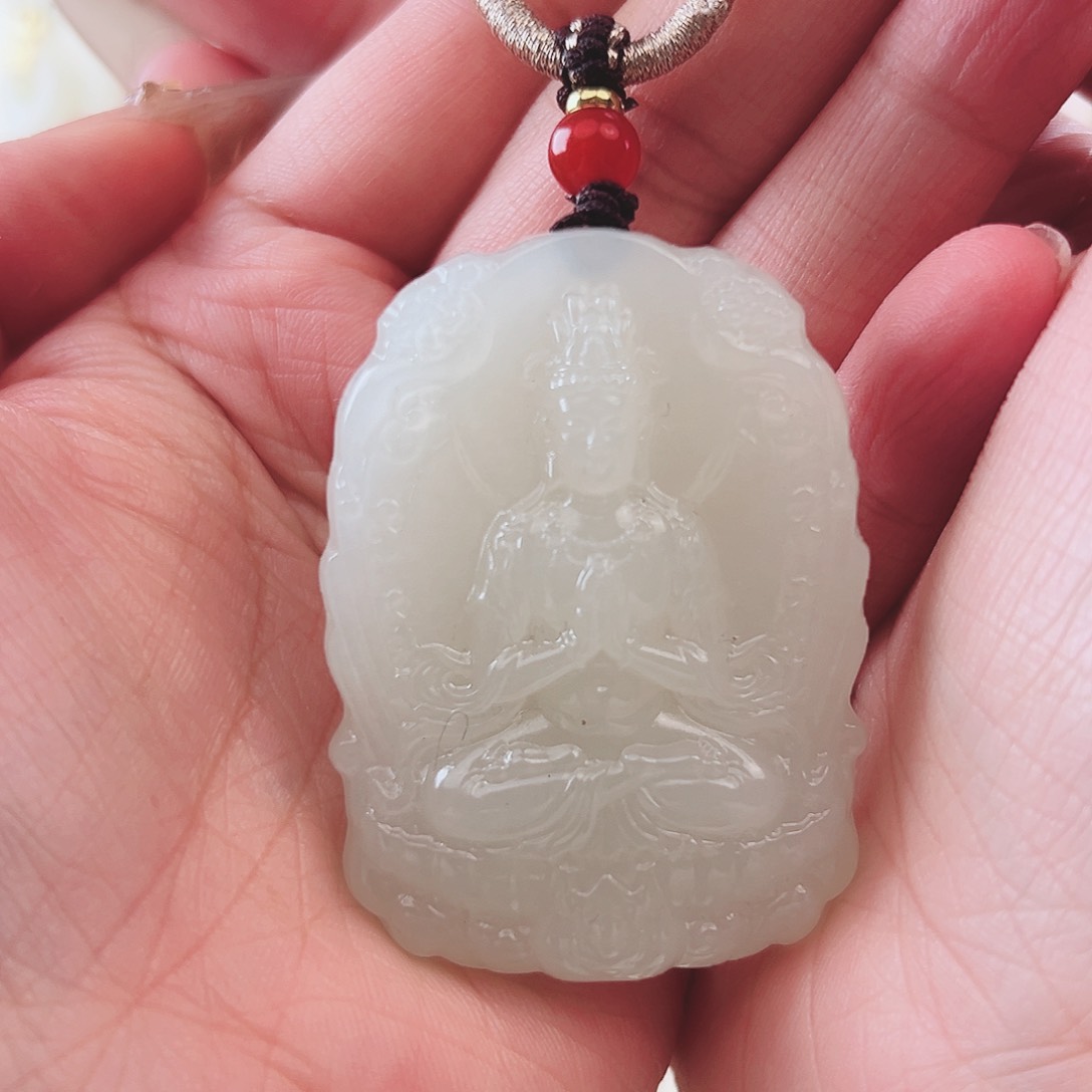 和田玉吊坠(赠链)未镶嵌您*