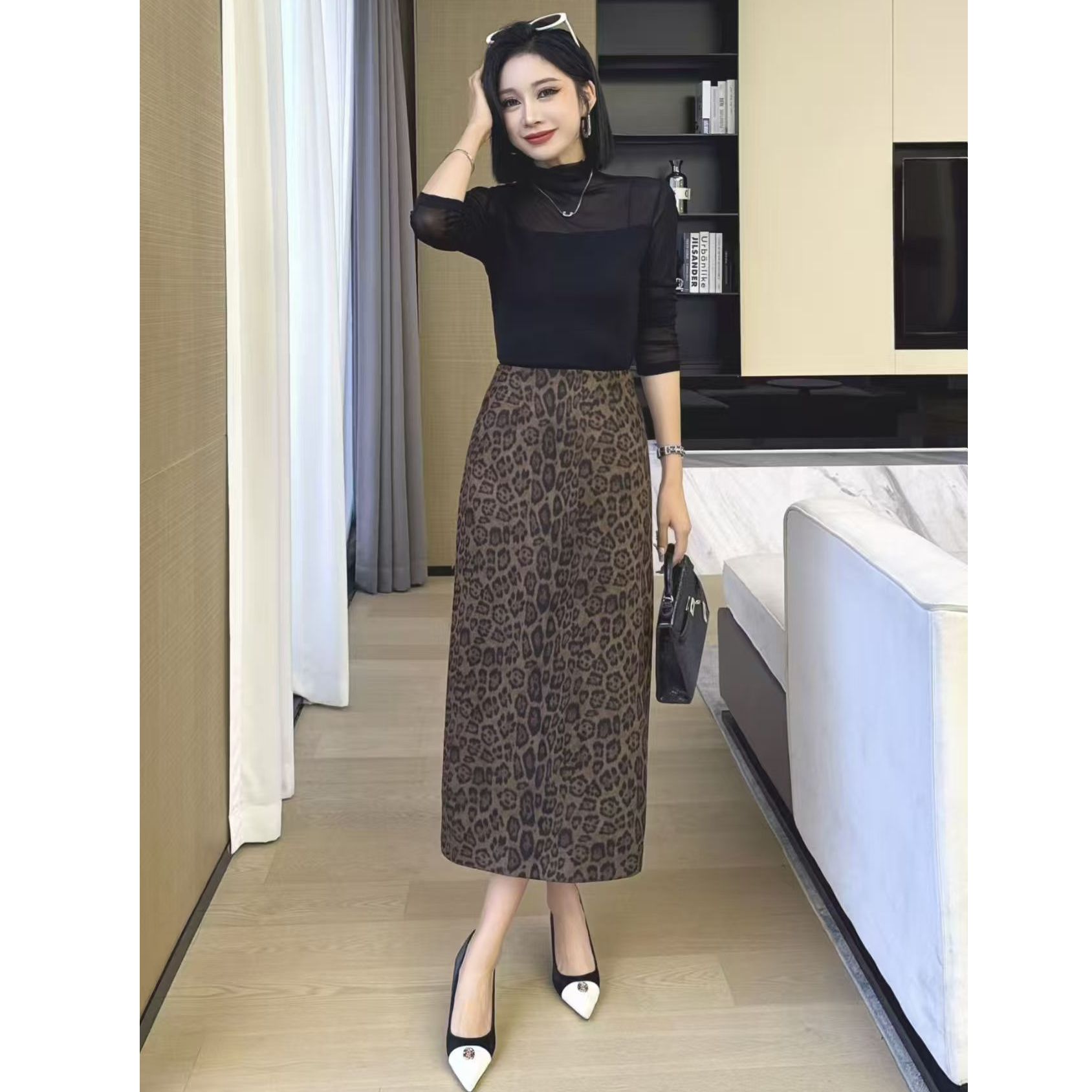 DS54836回味依衣高级感时尚设计师品质半裙