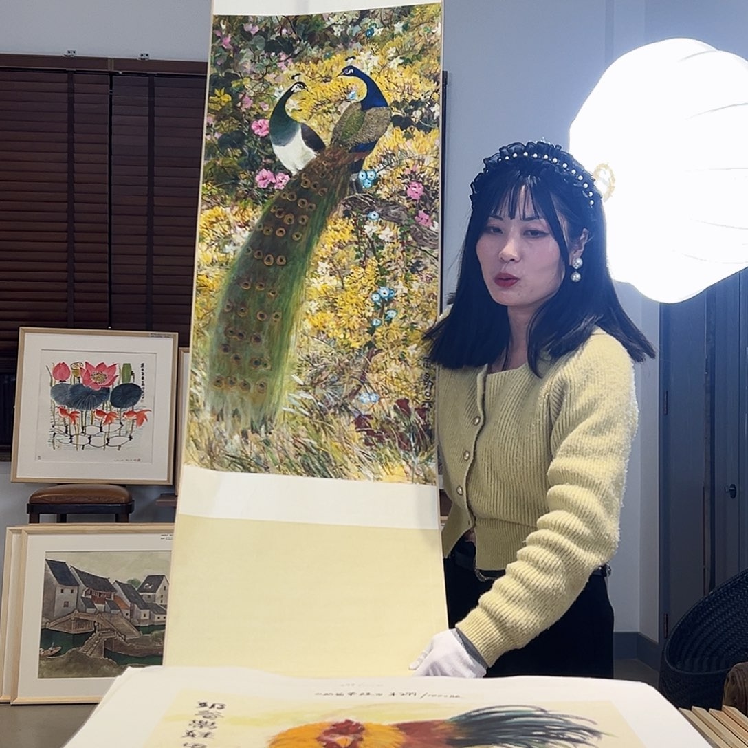 版画耿玉琨亲签限量版画s