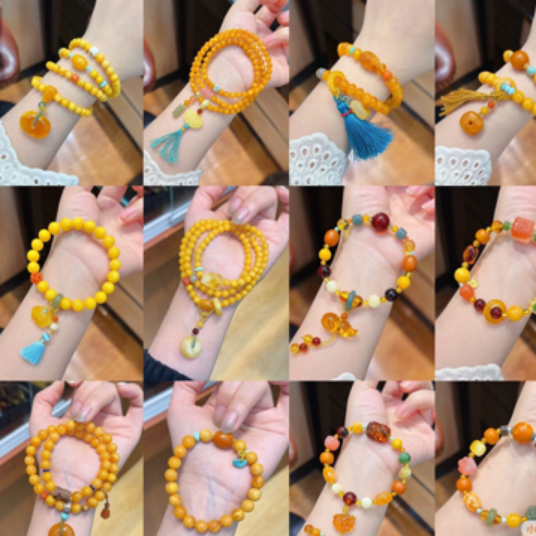 直播间多款手链项链可定制挂件毛衣链饰品手串情侣款