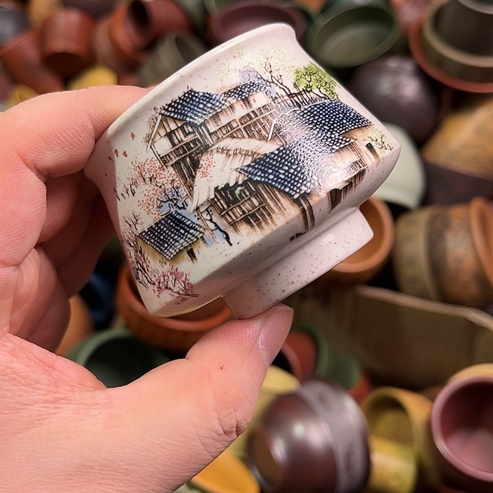 紫砂茶杯全手工紫砂主人杯