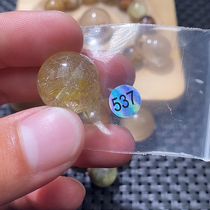 C****发晶未镶嵌手链天然水晶手串